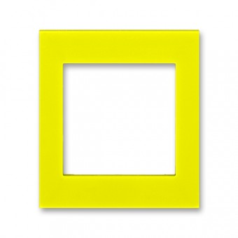 ND3901H-B350 64  Díl výměnný – kryt pro rámeček vícenásobný, střední, žlutá